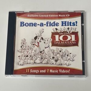 Disney 101 Dalmatians NWOT Platinum Edition CD Bonafide Hits